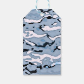 MVB Cameo lichtblauw ontwerp Cadeaulabel (Achterkant)
