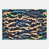 MVB Cameo Masculine Blue 2 Design Inpakpapier Vel (Voorkant)