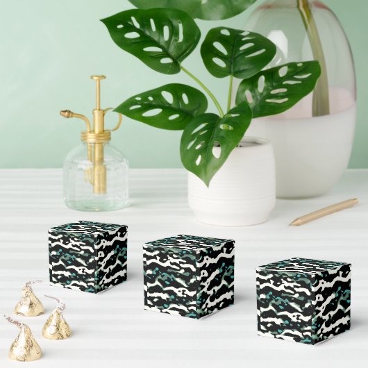 MVB Cameo Masculine Green 2 Design Bedankdoosjes (Meervoudige)