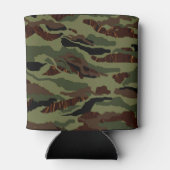 MVB Camouflage - Groen ontwerp Blikjeskoeler (Achterkant)