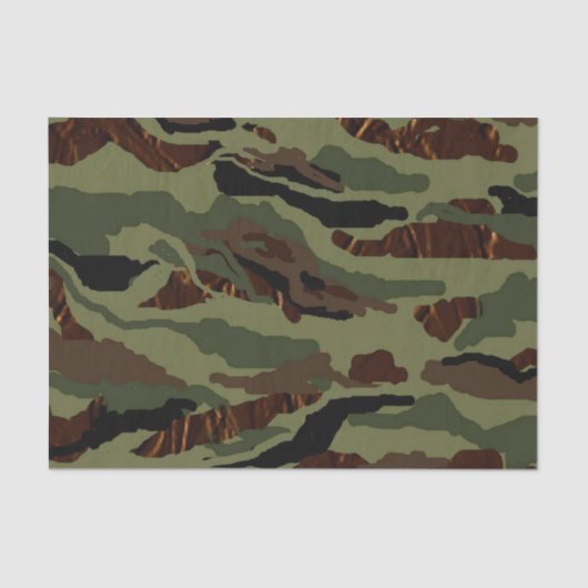 MVB Camouflage Patroonweefsel Tissuepapier (Voorkant)