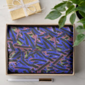 MVB Ethnic Swirl Weave -Jewel Toon Tissuepapier (Geschenk)