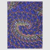 MVB Ethnic Swirl Weave -Jewel Toon Tissuepapier (Voorkant)