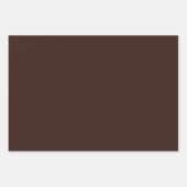 MVB Faux Brown Suede Expresso Coordinate Design Inpakpapier Vel (Voorkant 3)