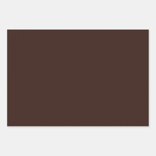 MVB Faux Brown Suede Expresso Coordinate Design Inpakpapier Vel (Voorkant 3)