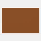 MVB Faux Brown Suede Expresso Coordinate Design Inpakpapier Vel (Voorkant 2)