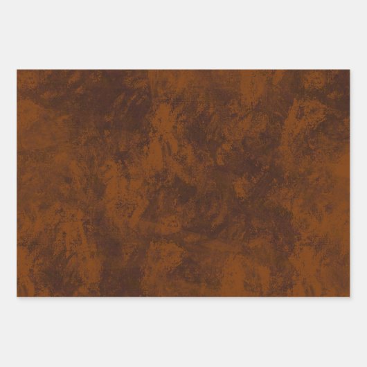 MVB Faux Brown Suede Expresso Coordinate Design Inpakpapier Vel (Voorkant)