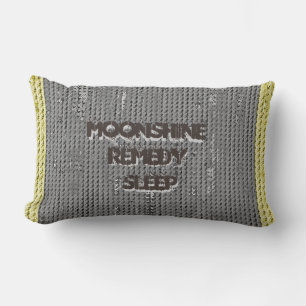 MVB Faux Burlap Pillow 2-Torn/BlueMoonshine 2BJY Kussen