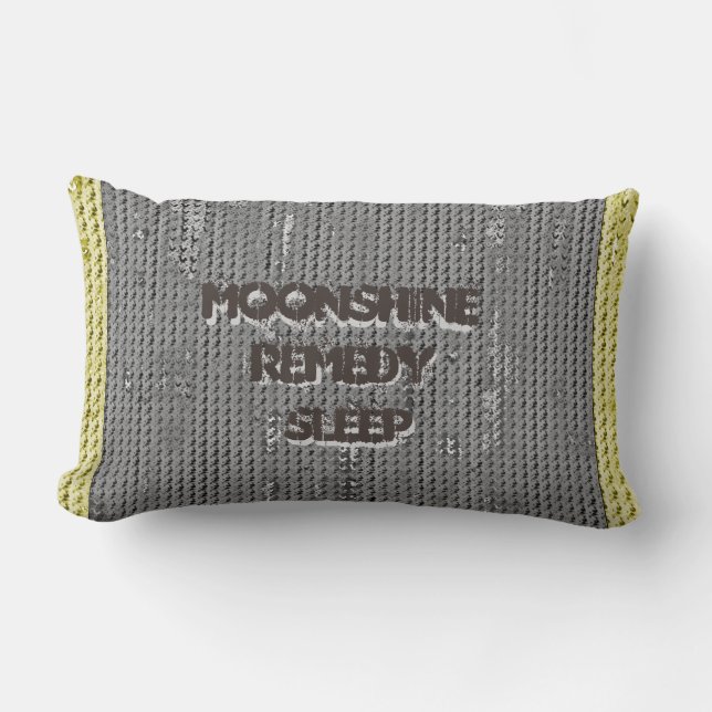 MVB Faux Burlap Pillow 2-Torn/BlueMoonshine 2BJY Kussen (Voorkant)