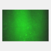 MVB Faux Digital Foil Parchment Green Design Inpakpapier Vel (Voorkant 2)