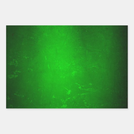 MVB Faux Digital Foil Parchment Green Design Inpakpapier Vel (Voorkant 2)