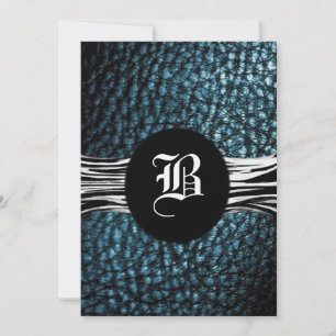 MVB Faux Leer/Diep Moonlight Blauw-B