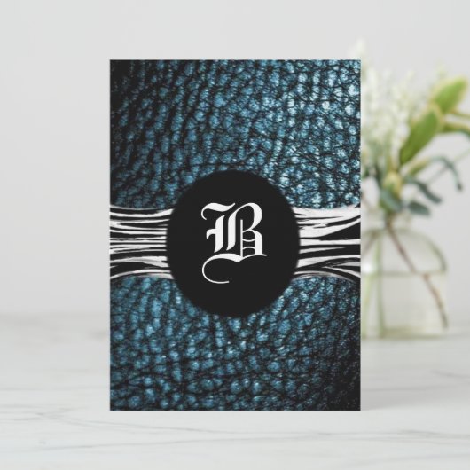 MVB Faux Leer/Diep Moonlight Blauw-B (Staand voorkant)