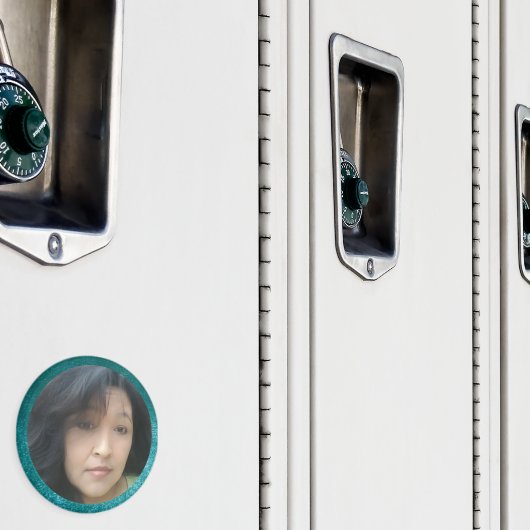 MVB Faux Velvet Teal Customizable Design Magneet (Insitu (Kluis))