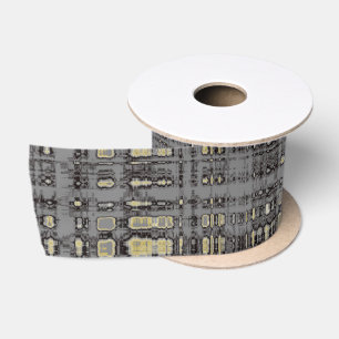 MVB Grijs beige design Satijnen Lint