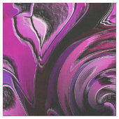MVB Heet Roze Swirl Fabric Design 1 Stof (Close Up)