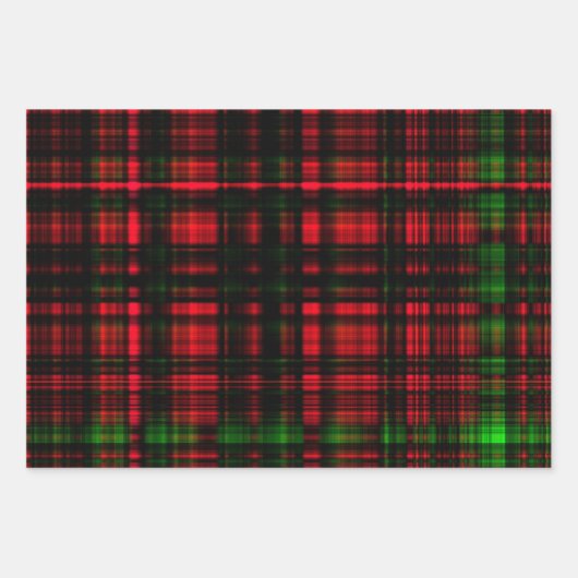 MVB-kerstcadeautjes rood en groen Inpakpapier Vel (Voorkant)