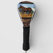 MVB Land Horse Driver Hoesje Golfheadcover (Voorkant)