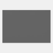 MVB Lumber Jack Black & Grey Plaid Inpakpapier Vel (Voorkant 2)