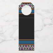 MVB Mexicaans Monogram Able Accent Border ontwerp Flessenhanger (Achterkant)