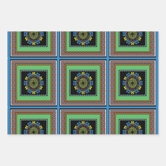 MVB Mexican Pride 1 Design Set 2 Inpakpapier Vel (Voorkant)