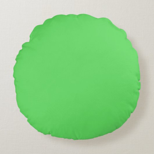 MVB Mint Green Solid Sierkussen Rond Kussen (Voorkant)