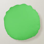 MVB Mint Green Solid Sierkussen Rond Kussen (Achterkant)