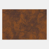 MVB Nep Brown Suède Espresso Coördinerend Ontwerp Inpakpapier Vel (Voorkant)