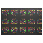 MVB Psychedelic Swirl Fabric Design 1 Stof (Fat Quarter)