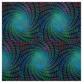 MVB Psychedelische Swirl Stof (Swatch)