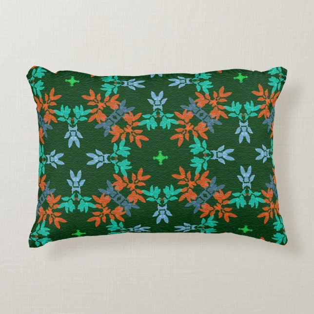 MVB Retro Foliage Herfst Style Accent Kussen (Voorkant)