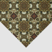 MVB Rich Bronze Gold Pattern Design Tissuepapier (Detail)