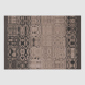 MVB Sepia-Faux Glass-Wrapping Papier (Voorkant)