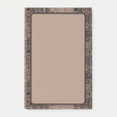 MVB Sepia-Faux Glass-Wrapping Papier Post-it® Notes (Voorkant)
