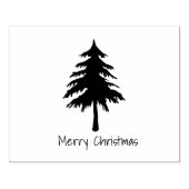 MVB Single kerstboomontwerp Rubberstempel (Afrduk)