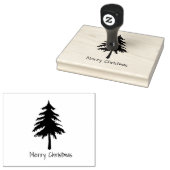 MVB Single kerstboomontwerp Rubberstempel (Gestempeld)