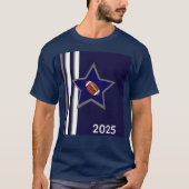 MVB Team Spirit Fan 2025 Star Football- Texas T-shirt (Voorkant)