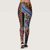 MVB Textiel Abstracte Creatieve Stukken. Leggings (Achterkant)