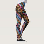 MVB Textiel Abstracte Creatieve Stukken. Leggings (Rechts)