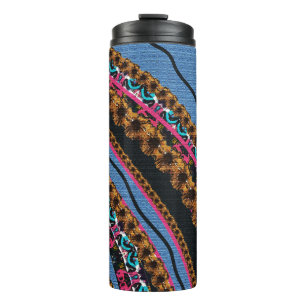 MVB Textiel Abstracte Creatieve Stukken Thermosbeker