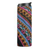 MVB Textiel Abstracte Creatieve Stukken Thermosbeker (Gedraaid links)