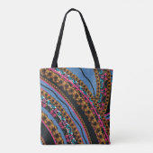 MVB Textiel Abstracte Creatieve Stukken Tote Bag (Achterkant)