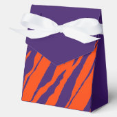 MVB Tiger Stripes Design- Orange & Purple  Bedankdoosjes (Voorkant)