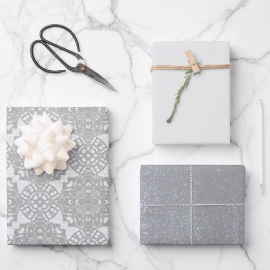 MVB Trouw Elegantie Ontwerp Set 1 Inpakpapier Vel (Voorkant)