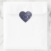 MVB X Lace Pattern Sticker - Blauw Grijs (Tas)