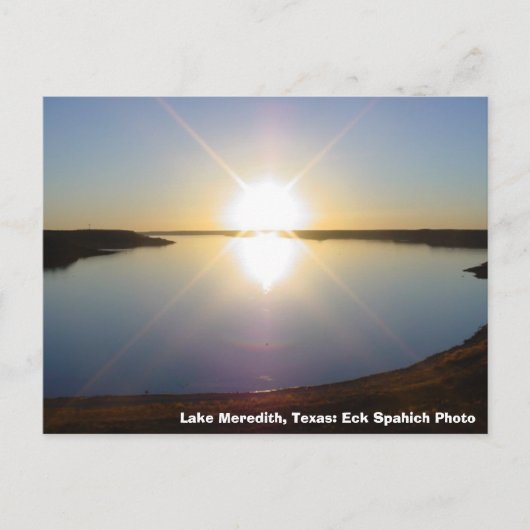 MVC-016S, Lake Meredith, Texas: Foto Eck Spahich Briefkaart (Voorkant)