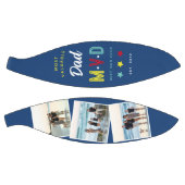 MVD - Meest Waardevolle Papa Custom 3 Foto Keepsak Basketbal (Panelen)