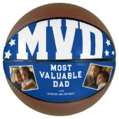 MVD meest waardevolle vader twee foto Basketbal (Voorkant)