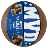 MVD meest waardevolle vader twee foto Basketbal (Verticaal)