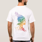 MVFREE Pride Mannen T-shirt (Achterkant)